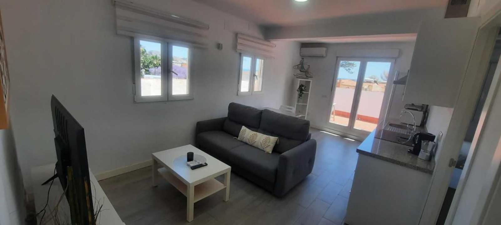 Apartmán Atico Con Terraza Frente Playa Pedregalejo Màlaga Exteriér fotografie